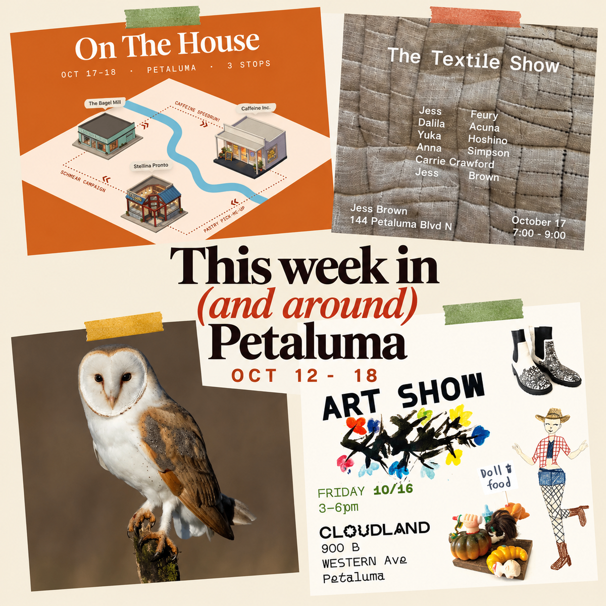Event Roundup: Monday, October 12 → Sunday, October 18